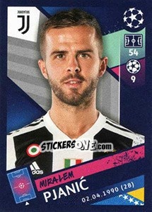 Figurina Miralem Pjanic - UEFA Champions League 2018-2019 - Topps