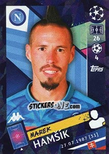 Cromo Marek Hamšík - UEFA Champions League 2018-2019 n. 252 - Topps