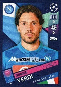 Cromo Simone Verdi