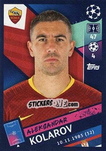 Sticker Aleksandar Kolarov - UEFA Champions League 2018-2019 n. 275 - Topps