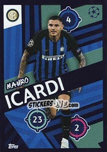 Sticker Mauro Icardi - UEFA Champions League 2018-2019 - Topps