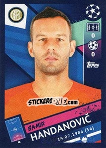 Sticker Samir Handanovic - UEFA Champions League 2018-2019 n. 292 - Topps