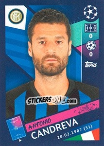 Sticker Antonio Candreva - UEFA Champions League 2018-2019 n. 303 - Topps