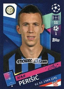 Sticker Ivan Perišic - UEFA Champions League 2018-2019 n. 304 - Topps