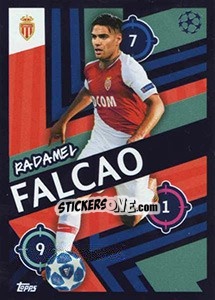 Sticker Radamel Falcao - UEFA Champions League 2018-2019 n. 329 - Topps