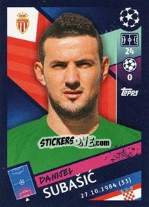 Sticker Danijel Subašic - UEFA Champions League 2018-2019 n. 330 - Topps