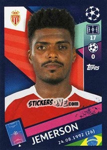 Sticker Jemerson - UEFA Champions League 2018-2019 n. 333 - Topps