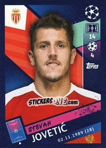 Sticker Stevan Jovetic - UEFA Champions League 2018-2019 n. 344 - Topps