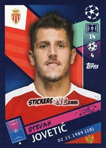 Cromo Stevan Jovetic - UEFA Champions League 2018-2019 - Topps