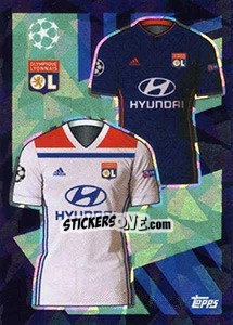 Sticker Home/Away Kit - UEFA Champions League 2018-2019 n. 346 - Topps