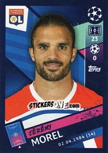 Figurina Jérémy Morel - UEFA Champions League 2018-2019 - Topps