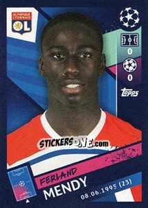 Sticker Ferland Mendy - UEFA Champions League 2018-2019 n. 352 - Topps
