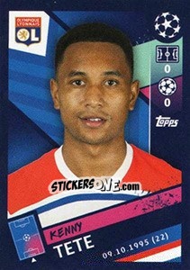 Sticker Kenny Tete - UEFA Champions League 2018-2019 n. 353 - Topps