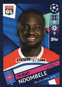 Sticker Tanguy Ndombele - UEFA Champions League 2018-2019 n. 358 - Topps