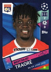 Sticker Bertrand Traoré - UEFA Champions League 2018-2019 n. 361 - Topps