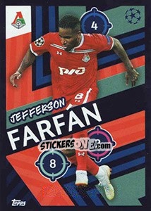 Sticker Jefferson Farfán - UEFA Champions League 2018-2019 n. 367 - Topps