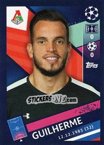Sticker Guilherme - UEFA Champions League 2018-2019 n. 368 - Topps