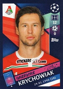 Sticker Grzegorz Krychowiak - UEFA Champions League 2018-2019 n. 374 - Topps
