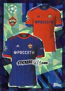 Sticker Home/Away Kit - UEFA Champions League 2018-2019 n. 384 - Topps