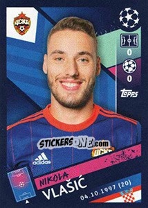 Sticker Nikola Vlašic - UEFA Champions League 2018-2019 - Topps