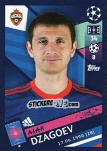 Sticker Alan Dzagoev