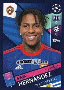 Sticker Abel Hernández - UEFA Champions League 2018-2019 n. 399 - Topps