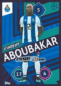 Sticker Vincent Aboubakar - UEFA Champions League 2018-2019 n. 405 - Topps