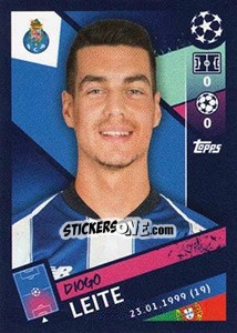 Sticker Diogo Leite - UEFA Champions League 2018-2019 n. 408 - Topps