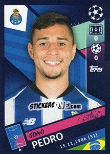 Sticker João Pedro - UEFA Champions League 2018-2019 - Topps