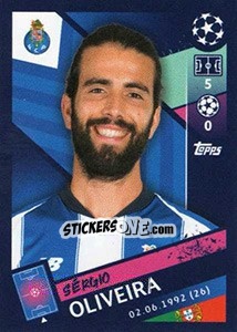 Sticker Sérgio Oliveira - UEFA Champions League 2018-2019 n. 413 - Topps