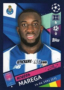 Sticker Moussa Marega - UEFA Champions League 2018-2019 n. 418 - Topps