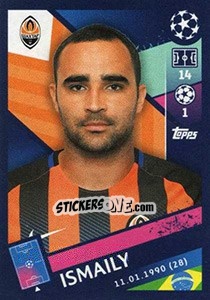 Sticker Ismaily - UEFA Champions League 2018-2019 - Topps