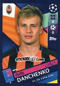 Cromo Oleh Danchenko - UEFA Champions League 2018-2019 - Topps