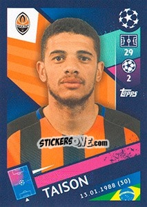 Cromo Taison - UEFA Champions League 2018-2019 - Topps