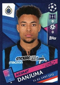 Sticker Arnaut Danjuma - UEFA Champions League 2018-2019 n. 454 - Topps