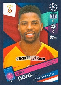 Sticker Ryan Donk - UEFA Champions League 2018-2019 n. 471 - Topps