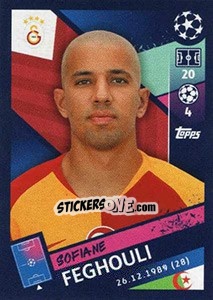 Sticker Sofiane Feghouli - UEFA Champions League 2018-2019 n. 473 - Topps
