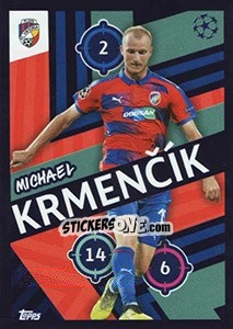 Sticker Michael Krmencík - UEFA Champions League 2018-2019 n. 481 - Topps