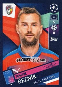 Sticker Radim Řezník - UEFA Champions League 2018-2019 - Topps