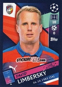 Sticker David Limberský - UEFA Champions League 2018-2019 - Topps