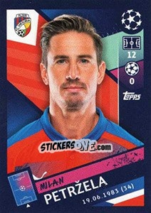 Sticker Milan Petržela - UEFA Champions League 2018-2019 - Topps