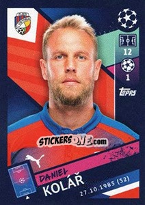 Sticker Daniel Kolář - UEFA Champions League 2018-2019 n. 494 - Topps