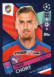 Sticker Tomáš Chorý - UEFA Champions League 2018-2019 n. 495 - Topps
