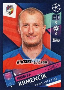Sticker Michael Krmencík - UEFA Champions League 2018-2019 n. 496 - Topps