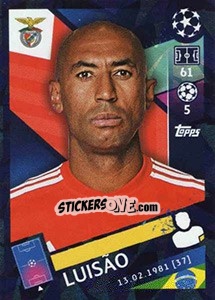 Sticker Luisão - UEFA Champions League 2018-2019 n. 499 - Topps