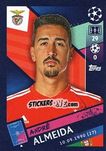 Sticker André Almeida - UEFA Champions League 2018-2019 n. 501 - Topps