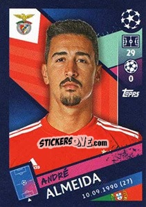 Cromo André Almeida - UEFA Champions League 2018-2019 - Topps