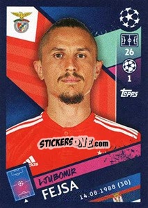 Cromo Ljubomir Fejsa - UEFA Champions League 2018-2019 - Topps