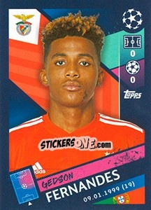 Cromo Gedson Fernandes - UEFA Champions League 2018-2019 n. 507 - Topps