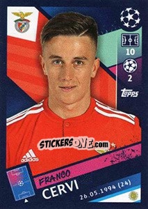 Cromo Franco Cervi - UEFA Champions League 2018-2019 n. 509 - Topps